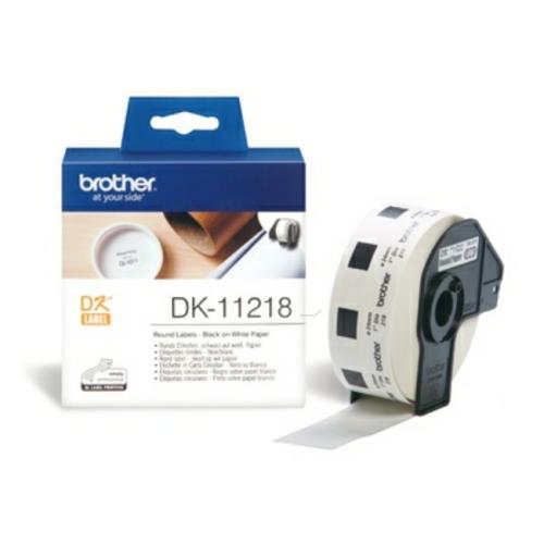 Brother Etiketter hvid (DK11218)