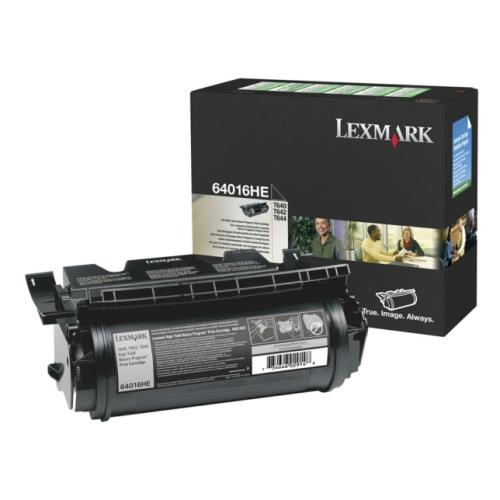 Lexmark Toner sort (64016HE / 0064016HE) (Return, høj kapacitet)