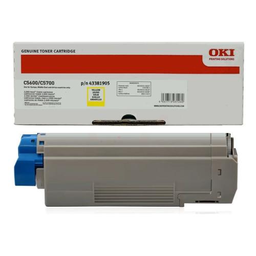 Oki Toner gul (43381905 /)