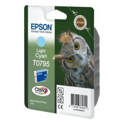 Epson Blækpatron cyanfoto (C13T07954010 / T0795)