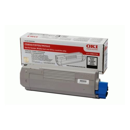 Oki Toner sort (43865724 /)