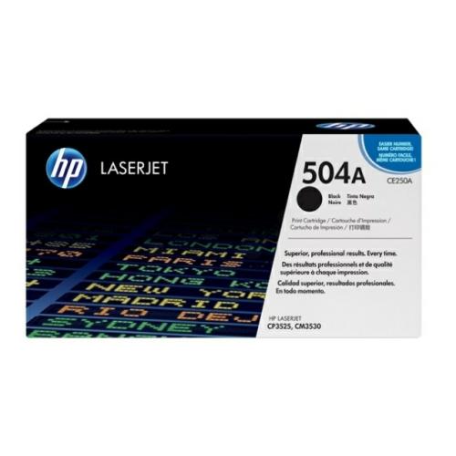 HP Toner sort (CE250A / 504A)