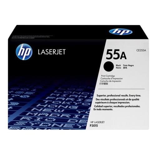 HP Toner sort (CE255A / 55A)