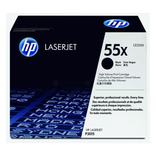 HP Toner sort (CE255X / 55X) (høj kapacitet)