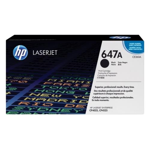 HP Toner sort (CE260A / 647A)