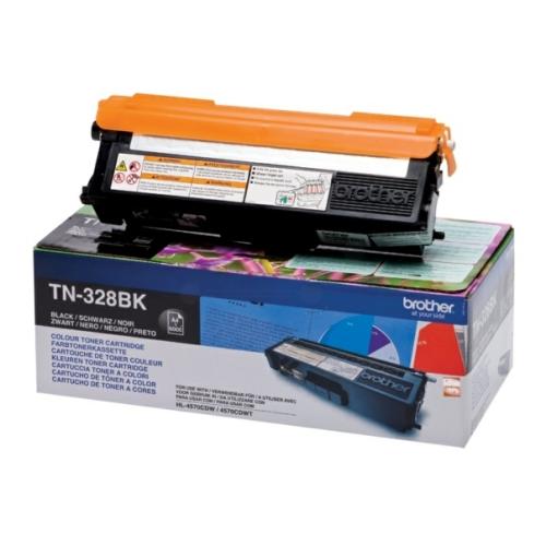 Brother Toner sort (TN328BK /) (høj kapacitet)