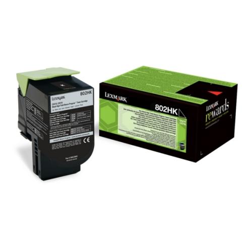 Lexmark Toner sort (80C2HK0 / 802HK) (Return)