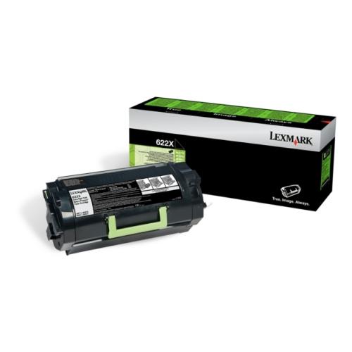 Lexmark Toner sort (62D2X00 / 622X) (Return, høj kapacitet)