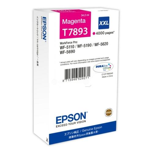 Epson Blækpatron magenta (C13T789340 / T7893XXL) (høj kapacitet)