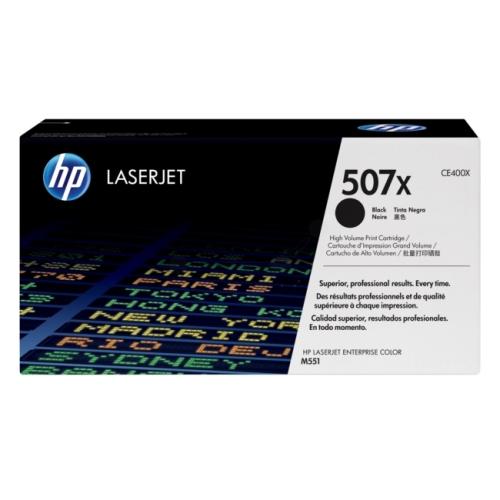 HP Toner sort (CE400X / 507X) (høj kapacitet)