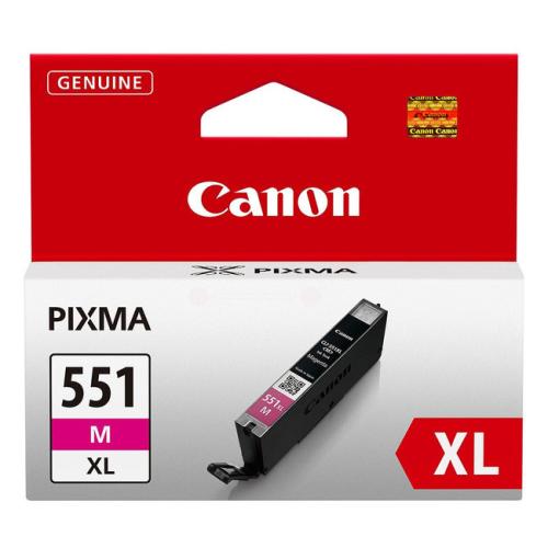 Canon Blækpatron magenta (6445B001 / CLI551MXL) (høj kapacitet)