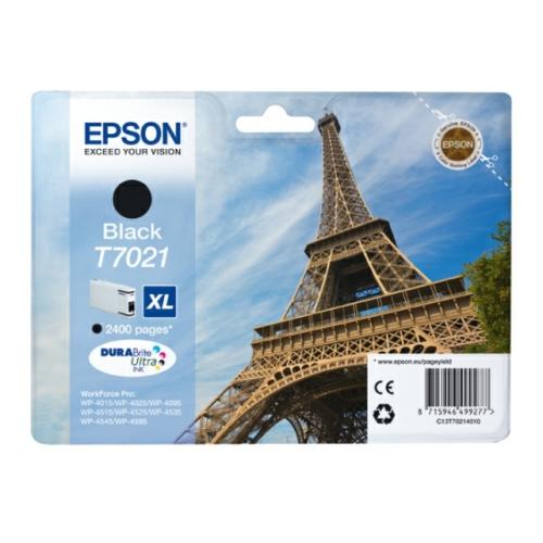 Epson Blækpatron sort (C13T70214010 / T7021)