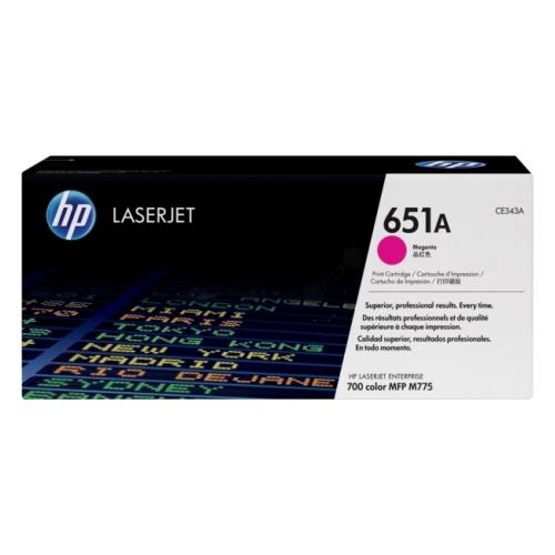 HP Toner magenta (CE343A / 651A)