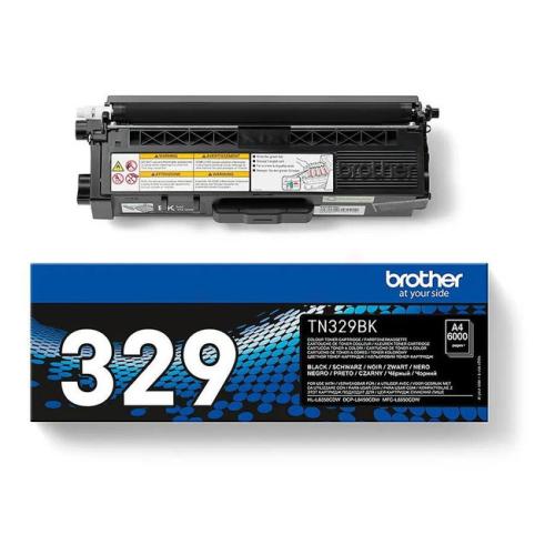 Brother Toner sort (TN329BK /) (høj kapacitet)