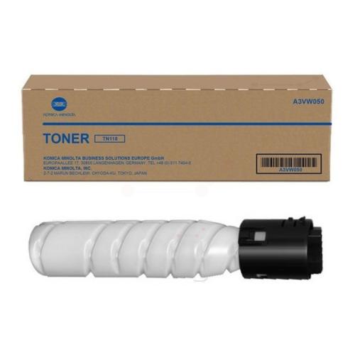 Konica Minolta Toner sort (A3VW050 / TN118) (Doppelpak)