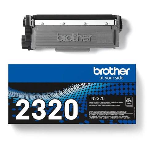 Brother Toner sort (TN2320 /) (høj kapacitet)