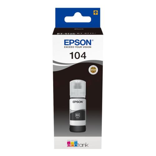 Epson Blækpatron sort (C13T00P140 / 104)