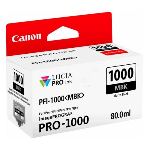 Canon Blækpatron sort mat (0545C001 / PFI1000MBK)