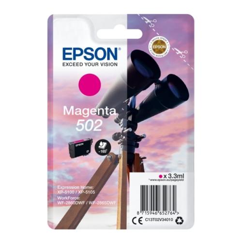 Epson Blækpatron magenta (C13T02V34010 / 502)