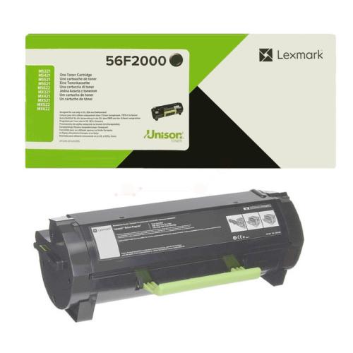 Lexmark Toner sort (56F2000 / 056F2000)