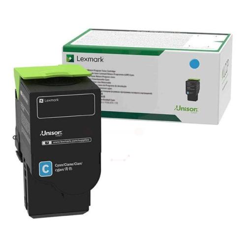 Lexmark Toner cyan (78C2XC0 / 078C2XC0) (Return, høj kapacitet)