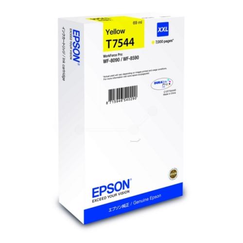 Epson Blækpatron gul (C13T754440 / T7544) (høj kapacitet)