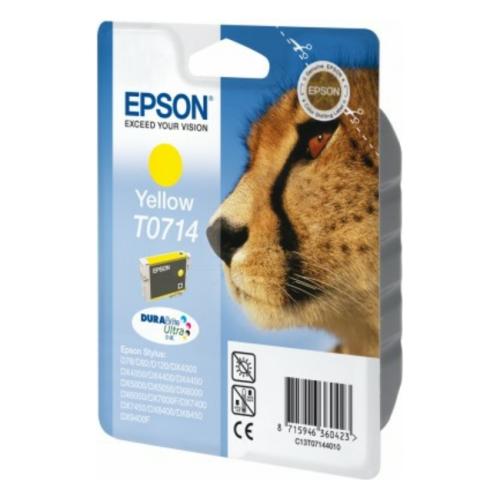 Epson Blækpatron gul (C13T07144012 / T0714)