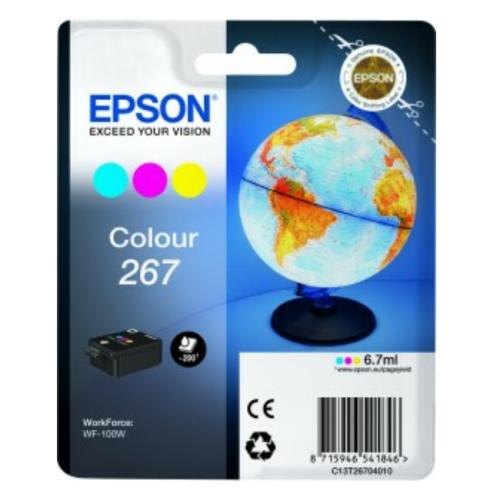 Epson Blækpatron farve (C13T26704010 / 267)