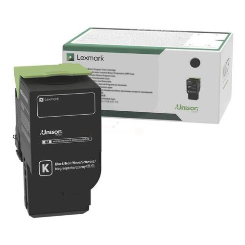 Lexmark Toner sort (78C2XK0 / 078C2XK0) (Return, høj kapacitet)