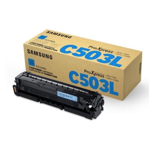 HP Toner cyan (CLTC503LELS / SU014A / C503L)