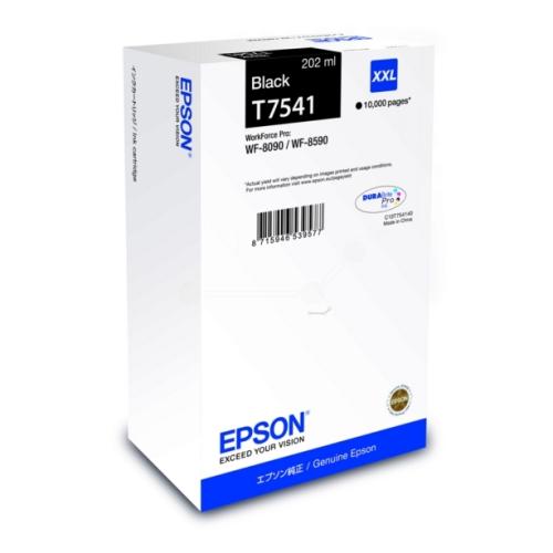 Epson Blækpatron sort (C13T754140 / T7541) (høj kapacitet)