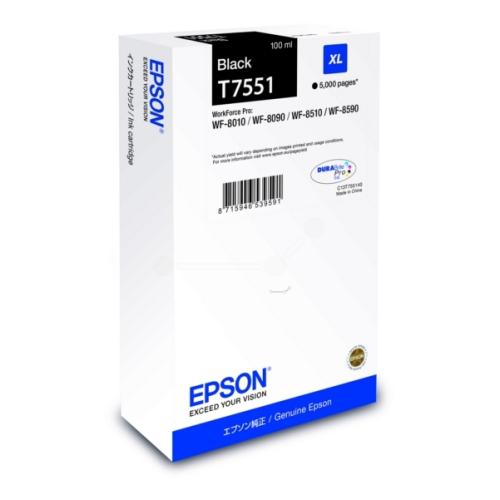 Epson Blækpatron sort (C13T755140 / T7551)