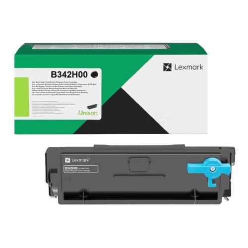 Lexmark Toner sort (B342H00 / 0B342H00) (Return, høj kapacitet)