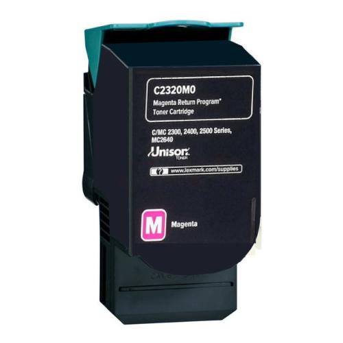 Lexmark Toner magenta (C242XM0 / 0C242XM0) (Return, høj kapacitet)