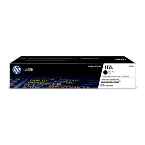 HP Toner sort (W2070A / 117A)