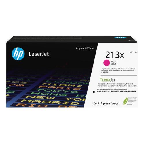 HP Toner magenta (W2133X / 213X) (høj kapacitet)