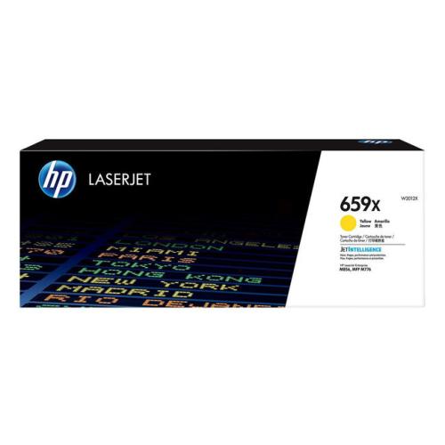 HP Toner gul (W2012X / 659X) (høj kapacitet)