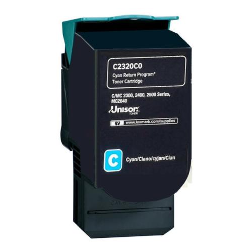 Lexmark Toner cyan (C2320C0 / 0C2320C0) (Return)