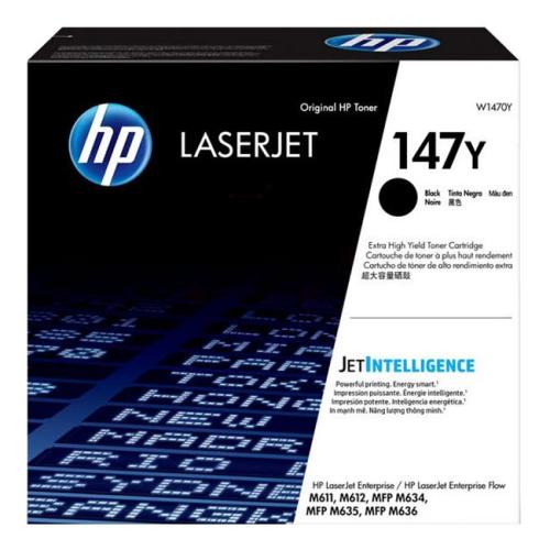 HP Toner sort (W1470Y / 147Y) (høj kapacitet)