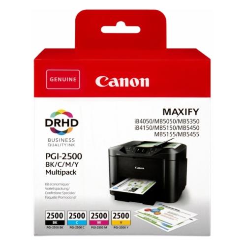 Canon Blækpatron sort / cyan / magenta / gul (9290B006 / PGI2500BKCMY) (multipack)