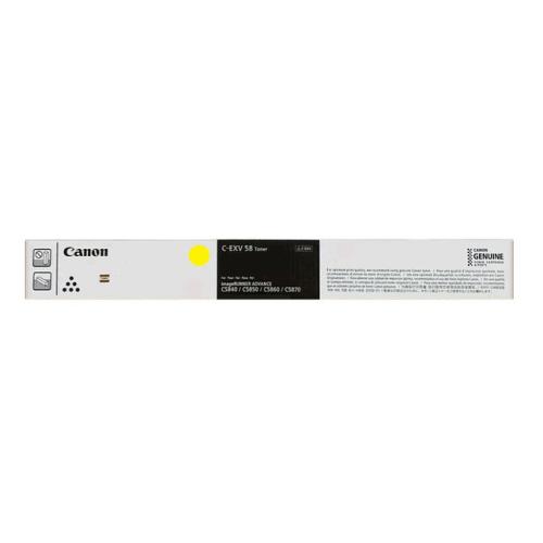 Canon Toner gul (3766C002 / CEXV58Y)