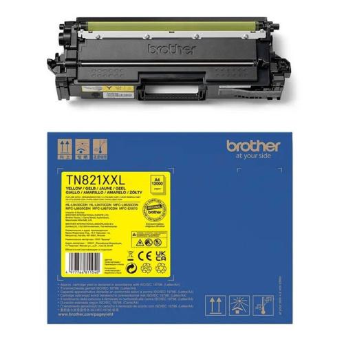 Brother Toner gul (TN821XXLY /) (høj kapacitet)