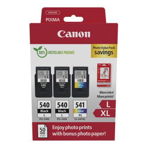 Canon Blækpatron sort / farve (5224B015 / PG540L+CL541XL) (multipack)