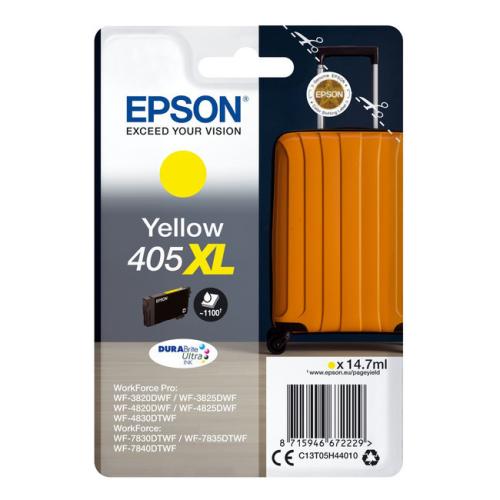 Epson Blækpatron gul (C13T05H44010 / 405XL) (høj kapacitet)