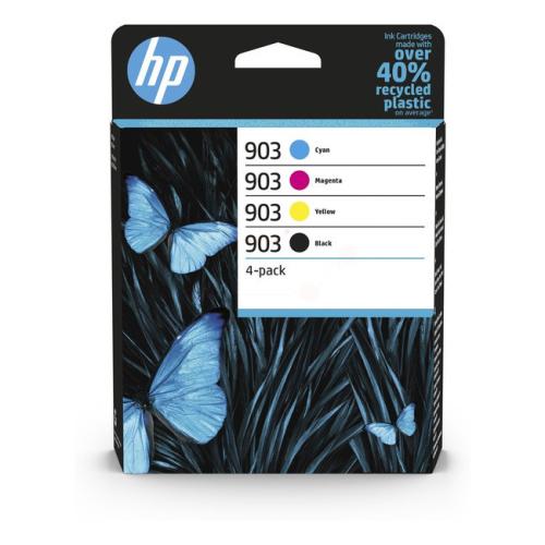 HP Blækpatron sort / cyan / magenta / gul (6ZC73AE / 903) (multipack)