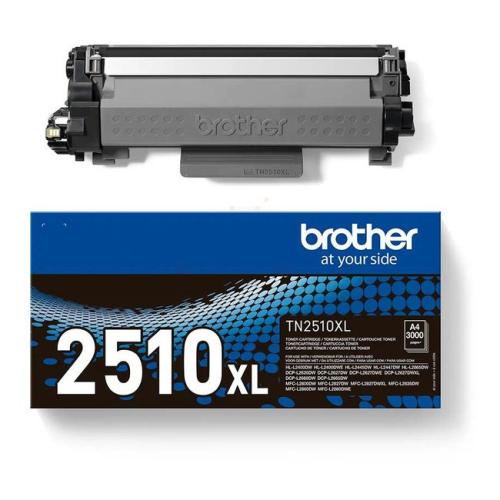 Brother Toner sort (TN2510XL /) (høj kapacitet)