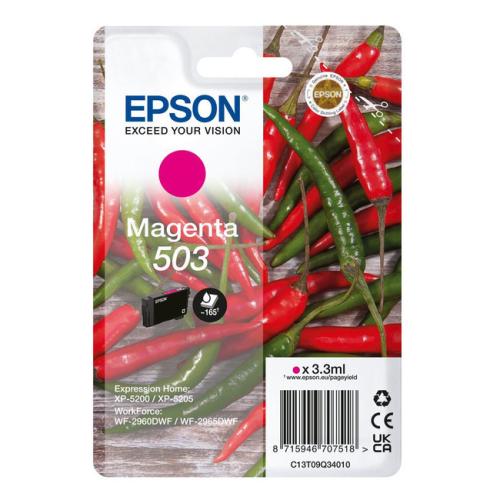 Epson Blækpatron magenta (C13T09Q34010 / 503)