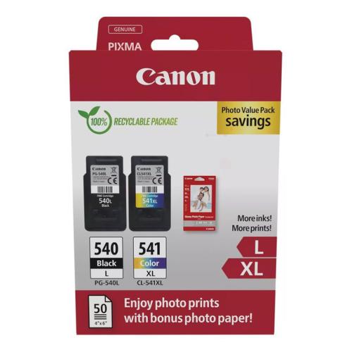 Canon Blækpatron sort / farve (5224B012 / PG540L+CL541XL) (Doppelpak, multipack)