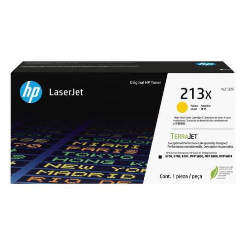 HP Toner gul (W2132X / 213X) (høj kapacitet)