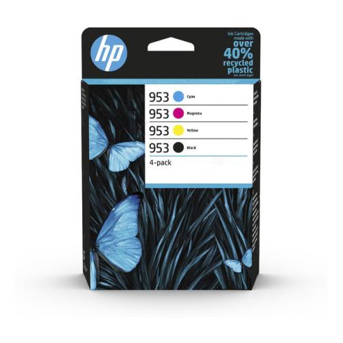 HP Blækpatron sort / cyan / magenta / gul (6ZC69AE / 953) (multipack)